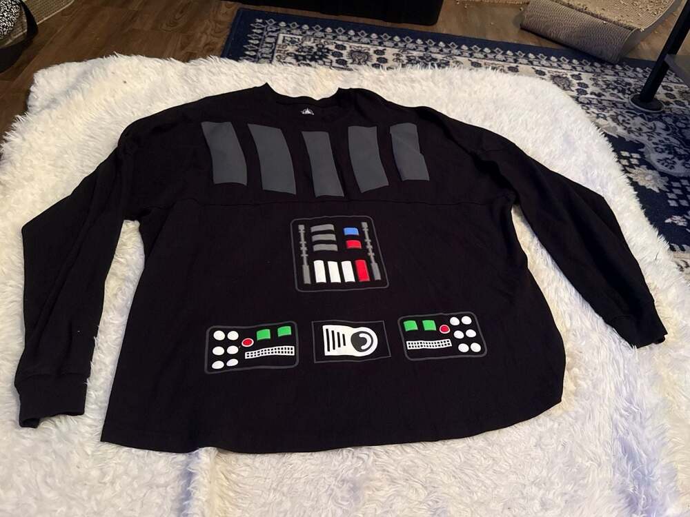 Disney Parks Star Wars Darth Vader Costume Spirit Jersey‎ XXL